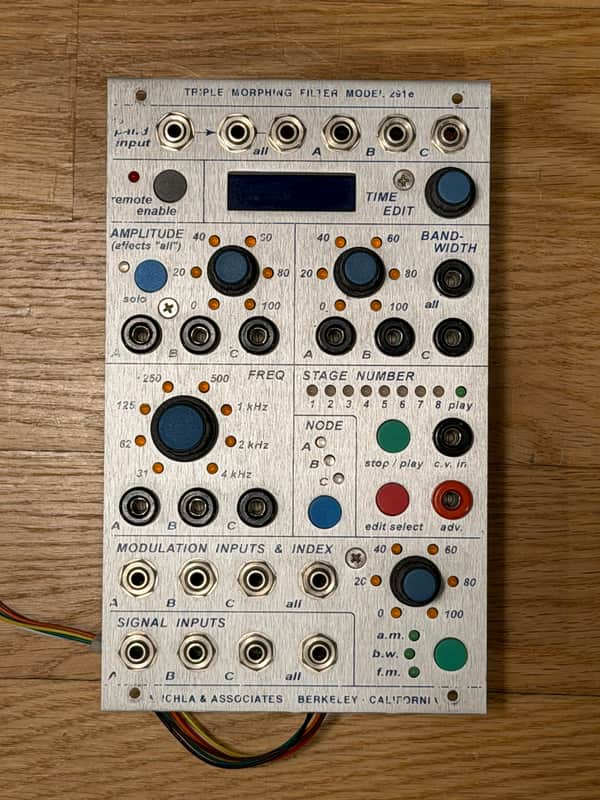 Buchla 291e Triple Morphing Filter 2010s - Silver image 1