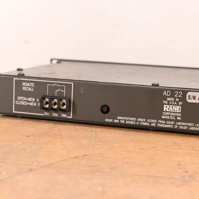 Rane AD 22 2-Channel Audio Delay Unit (NO POWER SUPPLY) CG01SKR image 9