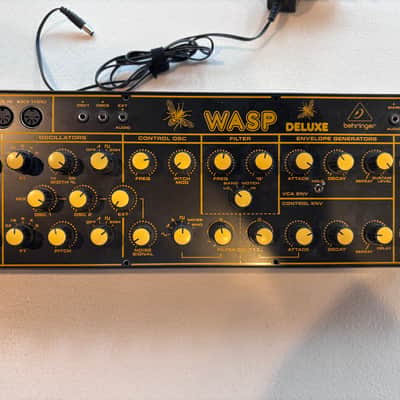 Behringer WASP Deluxe Desktop Synthesizer 2020 - Present - Black