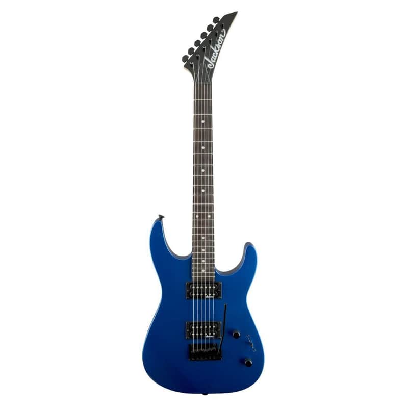 Jackson JS Series Dinky JS11 6-String Right-Handed Electric Guitar with Poplar Body and Amaranth Fingerboard (Metallic Blue) image 1