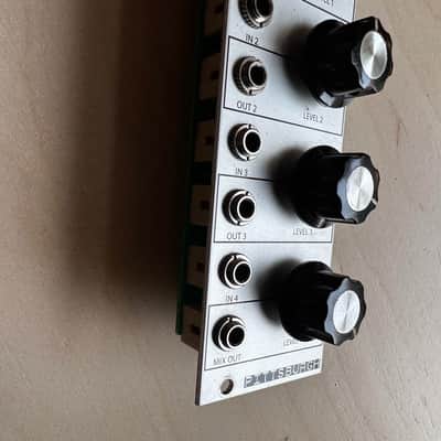 Pittsburgh Modular Mixer 4 channel active attenuator Module Eurorack image 4