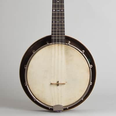 Gretsch No. 56 Solo Banjo Ukulele, c. 1935, original black chipboard case. image 1