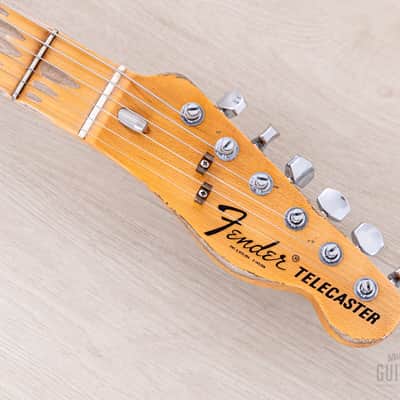 2025 Fender Custom Shop Limited Edition ‘67 Telecaster Custom Super Heavy Relic Inca Silverburst w/ Case, CoA image 4