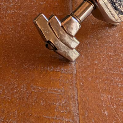 Grover Imperial Tuning Peg EBG Side Vintage 1940s Nickel Great Condition image 3