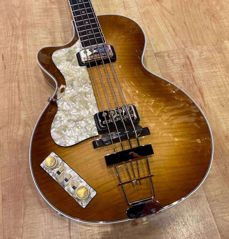 Hofner 500/2 Club Bass Lefty 2020 Sunburst image 1
