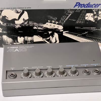 Yamaha MA10 Headphone mixer amplifier to match your CS01 1980s - Grey