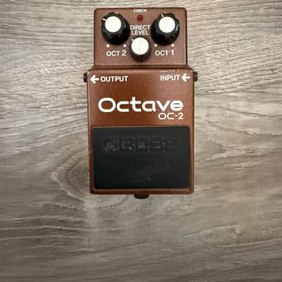 Boss OC-2 Octave MIJ (Japan Black Label) 1984-1989 - Brown image 1