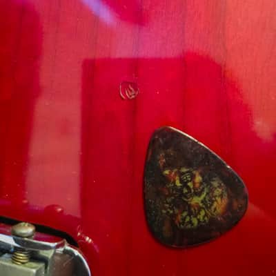 G&L S-500 US made 1995 - Transparent Red image 13