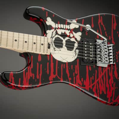 Charvel Warren DeMartini Signature Blood and Skulls image 5