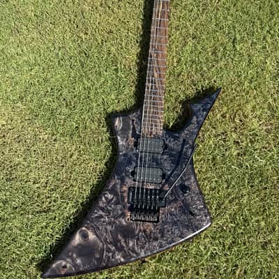 TW Smith Guitars Arch 2025 - Black maple burl Bild 1