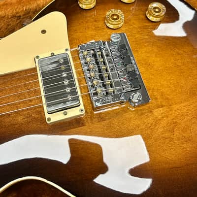 CLEAN! 1983 Gibson Les Paul Standard w/Factory Kahler Tremolo & Original Chainsaw Case - Tobacco Burst image 19