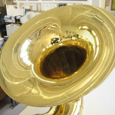 Good C.G. Conn 20K Sousaphone Brass Lacquer with Case image 6