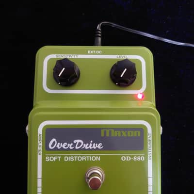Maxon OD-880 OverDrive Soft Distortion MIJ 1994 Reissue w/ Original Box AC210 Adapter Manual image 11