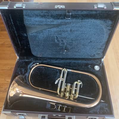 Yamaha Flugelhorn Case mid 90's - black image 1