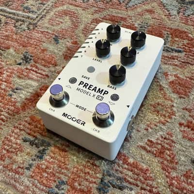 Mooer X2 Series Dual-Channel Digital Preamp Effects Pedal image 3