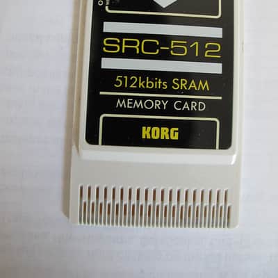 Korg  SRC-512 RAM Card 512K Memory(for 01/W-W FD series , 03R/W, i2-i3, X series and Prophecy