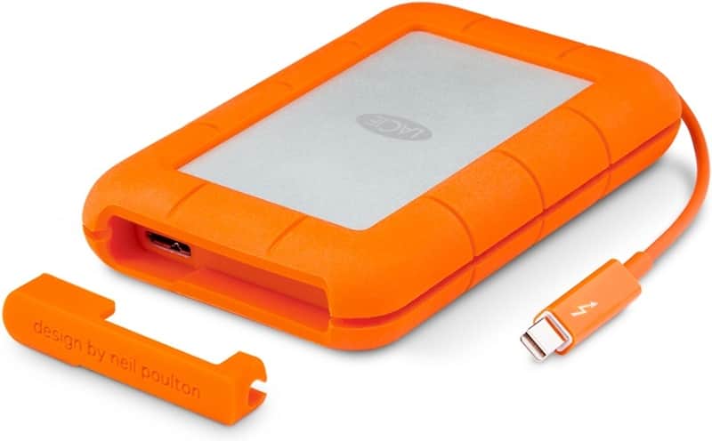 LaCie Rugged Thunderbolt USB 3.0 - 250GB Portable Solid State Drive image 1