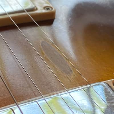 Gibson Les Paul Standard 2000 Aged Honey Burst Plaintop Non Chambered w/ Headstock Repair image 11