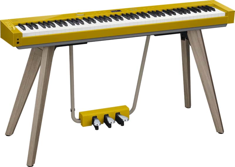 Casio Privia PX-S7000 88-Key Digital Piano, Harmonious Mustard image 1