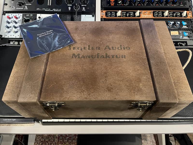 Tegeler Audio Crème RC Remote Control Bus Compressor + Mastering Equalizer image 1