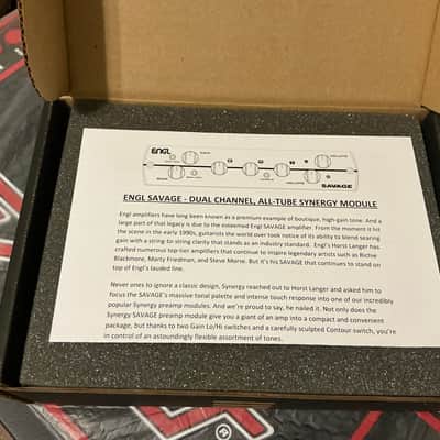 Synergy ENGL Savage 2-Channel Preamp Module image 6