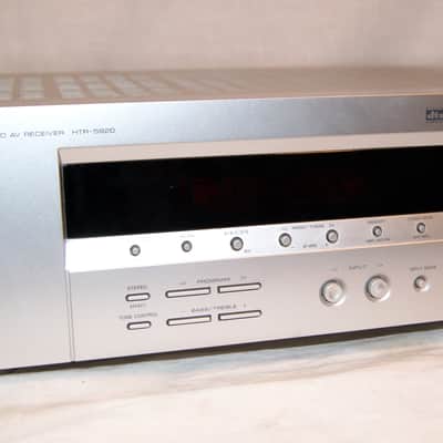 Yamaha HTR-5920 Natural Sound AC Stereo Receiver in Silver, with Remote. image 1