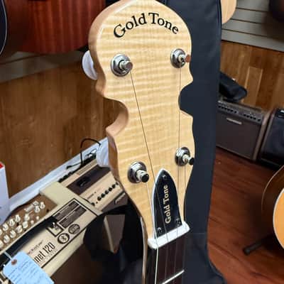 Gold Tone CC-100R Cripple Creek 5-String Resonator Banjo 2025- w/gig bag - Open box image 5