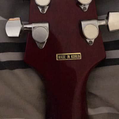 VERY RARE! Korean Epiphone SG G400R Elitist 1989 - Open Book - Trapezoid Inlays - Great Condition image 5