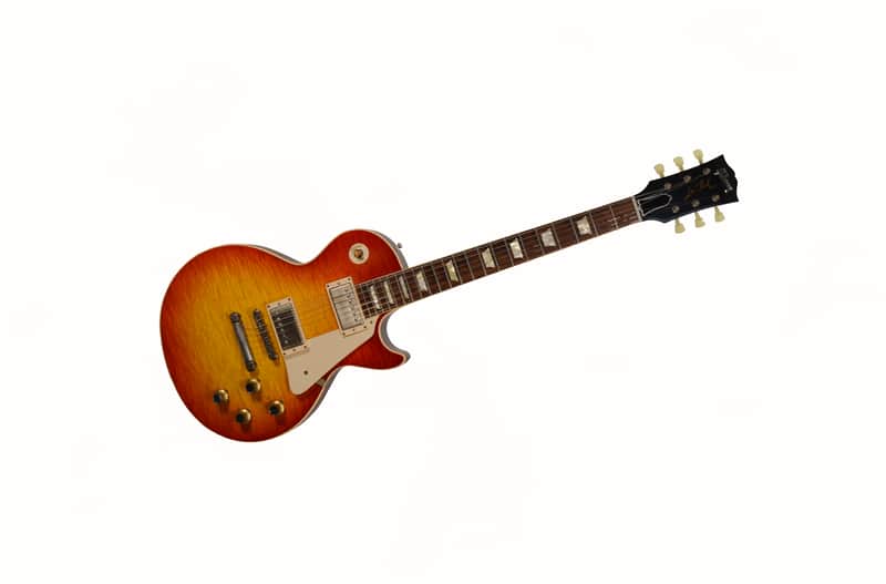 Gibson Custom Shop Les Paul 1960 Reissue LP ROS VOS Electric Guitar w/ OHSC 2016 – Used 2016 - Sunburst image 1