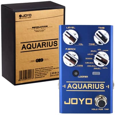 Joyo R Series R-07 Aquarius Delay and Looper Pedal, FREE PICK + HOLDER+ FREE SHIP USA image 5