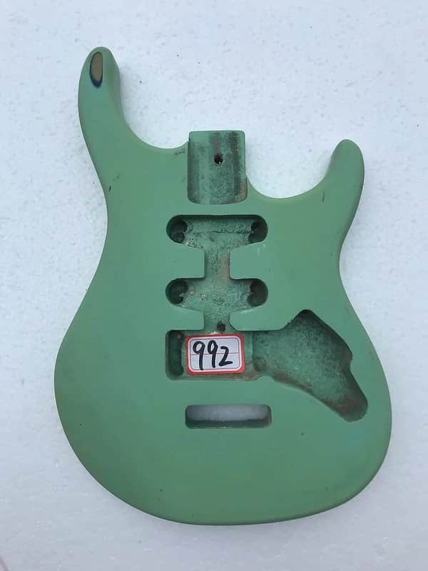 Green SSH Stratocaster Strat Style Guitar Basswood Body image 1