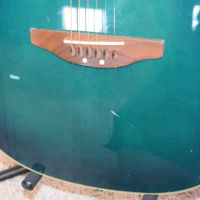 Ovation Celebrity CS-257 - Blue Transparent Burst - w/ OHSC image 7