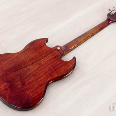 1972 Gibson SG-1 Cherry Vintage Guitar 100% Original w/ Case, Tarback Mini Humbucker image 13