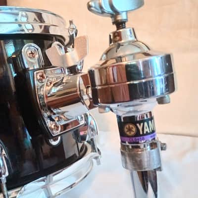 YAMAHA STAGE CUSTOM RACK TOM 10" - RAVEN BLACK LACQUER - FREE SHIP TO C-USA! image 7