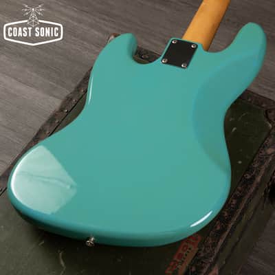 1994 Fender MIJ Jazz Bass Sonic Blue image 9