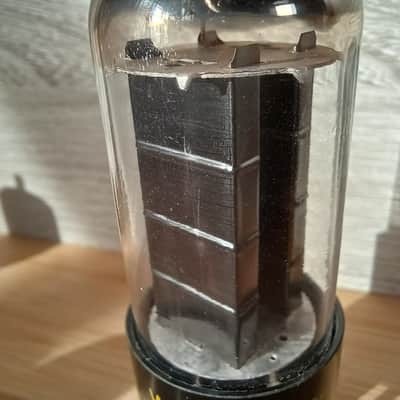 Rare NOS 1952 Westinghouse 5Y3 GT   5Y3GT BLACK BOX PLATE, balanced and super STRONG. Bild 5