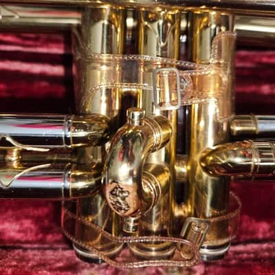 Couesnon Paris Trumpet with case. France. Very Good condition image 7