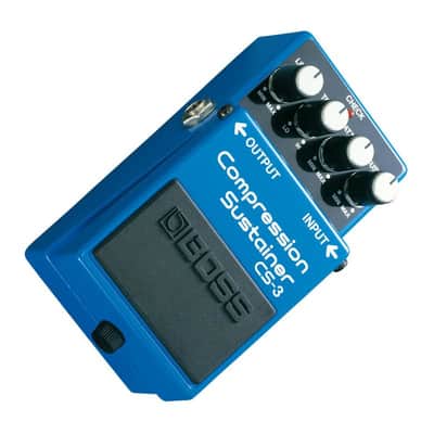 Boss CS-3 Compression Sustainer Effects Pedal - Blue image 3