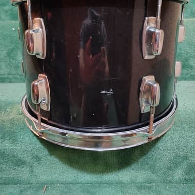 Ludwig Rockers 13"((diameter)x9" (depth) Tom 1980's - Black Wrap image 4