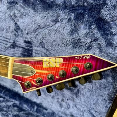 ESP USA Custom Shop M I NTB FM Cranberry Sunburst, Fluence image 3