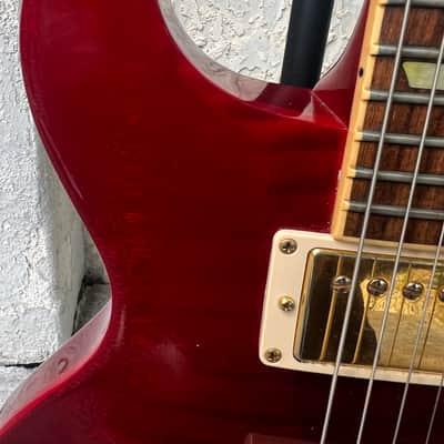 Gibson Les Paul Standard Double Cut Plus (24-fret) 2006 - Trans Red image 5