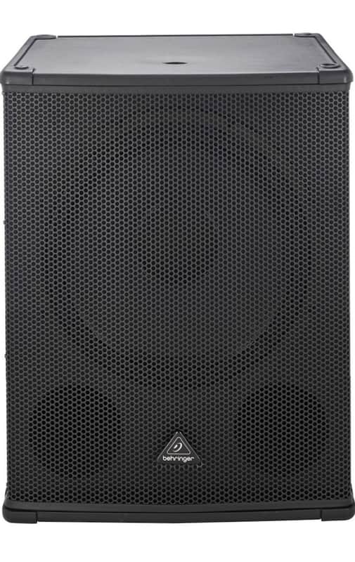 Behringer Eurolive B1800XP  PA 3000W  18" Active Subwoofer - BLACK image 1