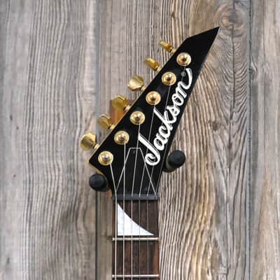 Jackson Pro Series RR5 Rhoads 2003 - 2009 - Ivory with Black Pinstripes image 5