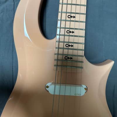 Schecter Schecter Diamond Series Prince Cloud Guitar Peach 2017 - Peach Extremely Rare image 17