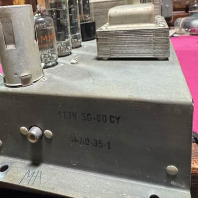 HAMMOND H-AO-35-1 Chassis w/Tubes image 1
