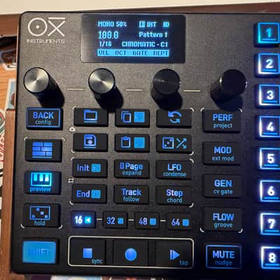 Oxi Instruments One MKII MIDI / CV Sequencer 2025 - Present - Black image 4