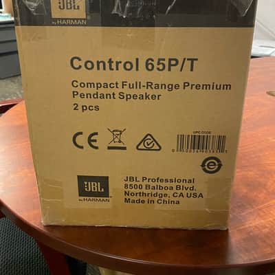 JBL Control 65P/T Black - Pair imagen 1