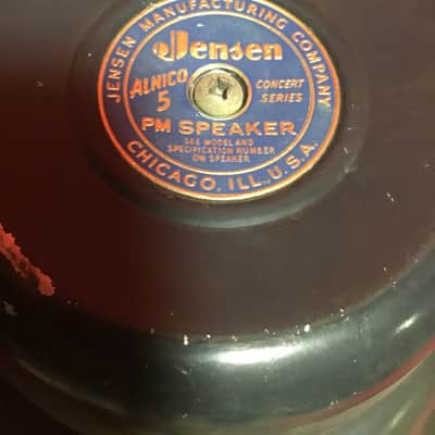 Jensen  Alnico 5 PM speaker Concert series image 5