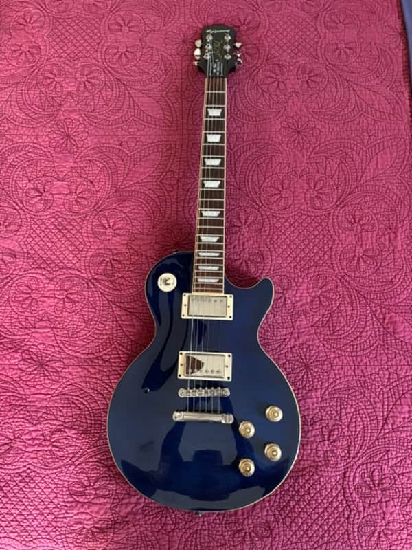 Epiphone Les Paul 1960 Tribute Plus 2015's - Sappire Blue image 1