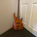 Peavey Millennium 4 AC TGE BXP 4-String Active Electric Bass Guitar Transparent Tiger Eye Quilted Maple